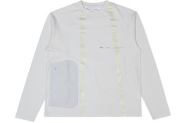 Image of Oakley Seamtape Osr Long Sleeve Tee - Men's, White, Medium, 458145-100-M