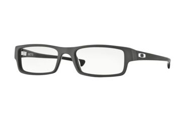 Image of Oakley Servo Eyeglasses Frame 106605-53 - Satin Steel Frame, Clear Lenses