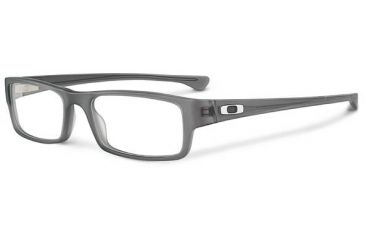 Image of Oakley Prescription Eyeglasses Servo Progressive Satin Smoke Frame