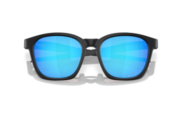 Image of Oakley Shackle Sunglasses, Matte Black, PRIZM Sapphire, PRIZM Sapphire, OO9507D-0152