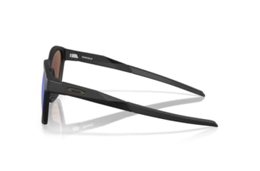 Image of Oakley Shackle Sunglasses, Matte Black, PRIZM Sapphire, PRIZM Sapphire, OO9507D-0152