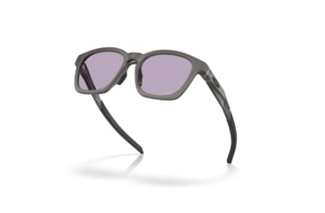 Image of Oakley Shackle Sunglasses, Matte Grey Smoke, PRIZM Slate, PRIZM Slate, OO9507D-0452