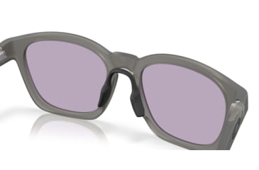 Image of Oakley Shackle Sunglasses, Matte Grey Smoke, PRIZM Slate, PRIZM Slate, OO9507D-0452