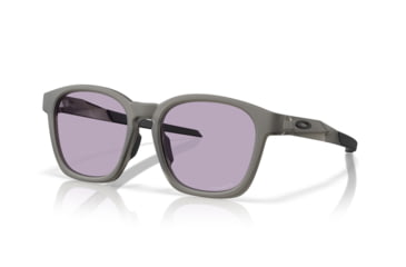 Image of Oakley Shackle Sunglasses, Matte Grey Smoke, PRIZM Slate, PRIZM Slate, OO9507D-0452