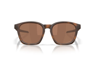 Image of Oakley Shackle Sunglasses, Matte Tortoise, PRIZM Tungsten, PRIZM Tungsten, OO9507D-0352