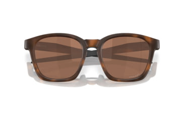 Image of Oakley Shackle Sunglasses, Matte Tortoise, PRIZM Tungsten, PRIZM Tungsten, OO9507D-0352