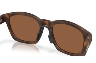 Image of Oakley Shackle Sunglasses, Matte Tortoise, PRIZM Tungsten, PRIZM Tungsten, OO9507D-0352