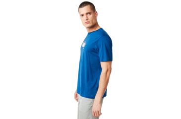 Image of Oakley Shadow Logo Tee - Mens, Dark Blue, Extra Large, 457533-609-XL