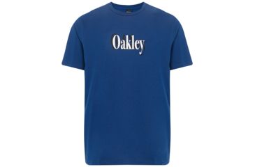Image of Oakley Shadow Logo Tee - Mens, Dark Blue, Extra Large, 457533-609-XL