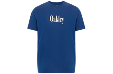 Image of Oakley Shadow Logo Tee - Mens, Dark Blue, Large, 457533-609-L