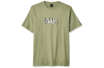 Image of Oakley Shadow Logo Tee - Mens, Oil Green, Extra Large, 457533-7GG-XL