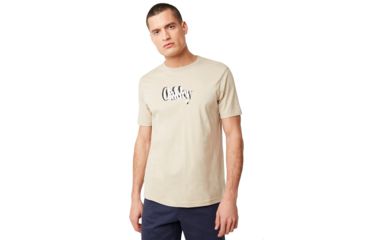 Image of Oakley Shadow Logo Tee - Mens, Oxford Tan, 2XL, 457533-88L-XXL