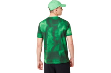 Image of Oakley Shadow Tee - Mens, Laser Green, Medium, 457937-73E-M