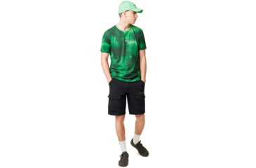 Image of Oakley Shadow Tee - Mens, Laser Green, Medium, 457937-73E-M