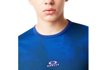 Image of Oakley Shadow Tee - Mens, Matrix Blue, Extra Large, 457937-65L-XL