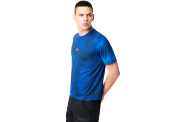 Image of Oakley Shadow Tee - Mens, Matrix Blue, Extra Large, 457937-65L-XL