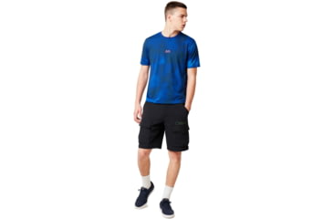 Image of Oakley Shadow Tee - Mens, Matrix Blue, Extra Large, 457937-65L-XL