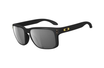 Image of Oakley Holbrook Progressive Prescription Sunglasses - SW Ghost Ser Matte Black Frame OO9102-17