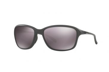 Image of Oakley SHE'S UNSTOPPABLE OO9297 Single Vision Prescription Sunglasses OO9297-929705-57 - Lens Diameter 57 mm, Frame Color Steel