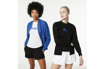 Image of Oakley Short Bomber Jacket - Womens, Blackout, Medium 571674-02E-M