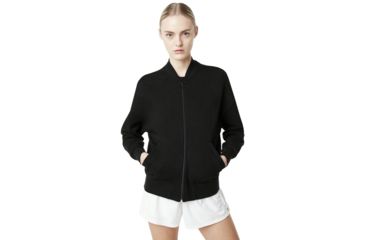 Image of Oakley Short Bomber Jacket - Womens, Blackout, Medium 571674-02E-M