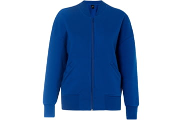 Image of Oakley Short Bomber Jacket - Womens, Blue Power, Medium, 571674-6PB-M