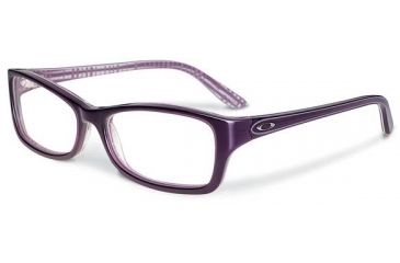 Image of Oakley Short Cut Eyeglasses, Purple Grid, 55.2 mm OX1088-0353