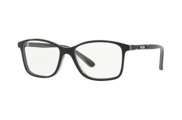 Image of Oakley Showdown Progressive Prescription Eyeglasses 109803-53 - Black Quartz Frame