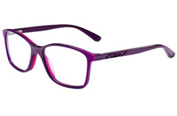 Image of Oakley Showdown Progressive Prescription Eyeglasses, Dark Pink Vapor Frame, OX1098-0753PR