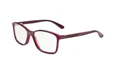 Image of Oakley Showdown Progressive Prescription Eyeglasses 109807-53 - Dark Pink Vapor