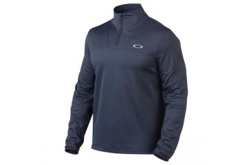 Image of Oakley SI 1/4 Zip Press Fleece Training Pullover, Blue Indigo, Small 461314-68D-SM