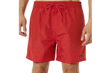 Image of Oakley 16 Inches Solid Boardshort - Mens, Red Line, 2XL, 482403-465-XXL