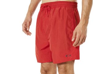 Image of Oakley 16 Inches Solid Boardshort - Mens, Red Line, 2XL, 482403-465-XXL