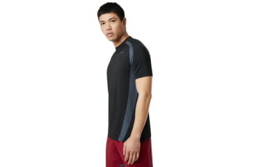 Image of Oakley 3RD-G Short Sleeve Technical O-Fit Tee 2.0 - Mens, Blackout, Medium, 457718-02E-M