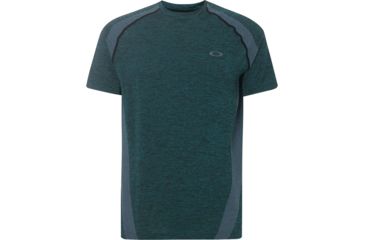 Image of Oakley 3Rd-G Short Sleeve Technical O-Fit Tee 2.0 - Mens, Petrol, Extra Large, 457718-9PE-XL
