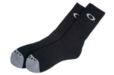 Image of Oakley SI 5-Pack Crew Socks - Men's, Black, L, FOS900405-001-L