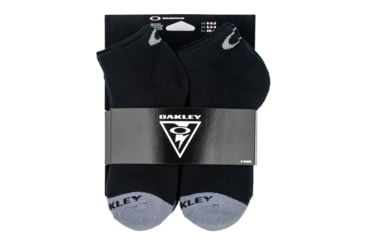 Image of Oakley SI 5-Pack No Show Socks - Men's, Black, M, FOS900404-001-M