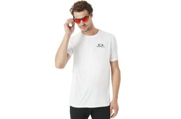 Image of Oakley SI 50-Bark Repeat - Mens, White, Large, 456929A-100-L