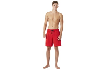 Image of Oakley SI Ace Volley 18 Shorts - Mens, Red Line, Small, 482274A-465-S