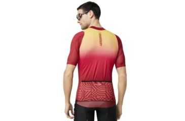 Image of Oakley Aero Jersey - Mens, Red Iridium, Large, 434359-4RI-L