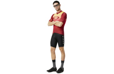 Image of Oakley Aero Jersey - Mens, Red Iridium, Large, 434359-4RI-L