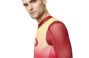 Image of Oakley Aero Jersey - Mens, Red Iridium, Medium, 434359-4RI-M