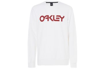 Image of Oakley SI B1B Crew - Mens, White, Extra Small, 472399-100-XS