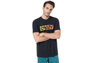 Image of Oakley B1B Logo Tee - Mens, Blackout, Extra Large, 457526-02E-XL