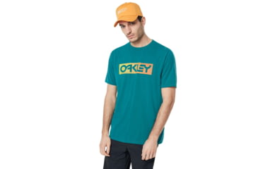 Image of Oakley B1B Logo Tee - Mens, Petrol, Extra Large, 457526-9PE-XL