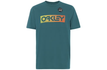 Image of Oakley B1B Logo Tee - Mens, Petrol, Extra Large, 457526-9PE-XL