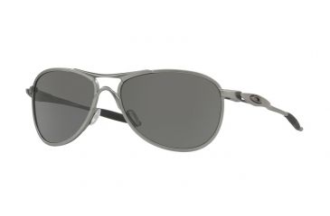 Image of Oakley SI BALLISTIC CROSSHAIR OO4069 Sunglasses 406902-64 - Gunmetal Frame, Grey Lenses