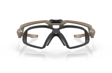 Image of Oakley Si Ballistic M Frame Alpha Kit - Tan W/ Clear,gray,prizm Tr22,prizm Tr45 Lenses - OO9296-1144