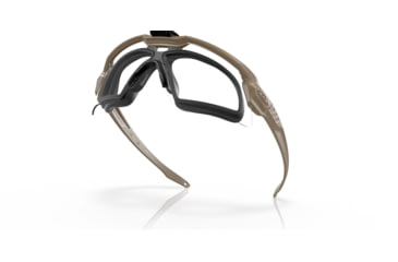 Image of Oakley Si Ballistic M Frame Alpha Kit - Tan W/ Clear,gray,prizm Tr22,prizm Tr45 Lenses - OO9296-1144
