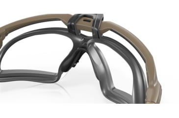 Image of Oakley Si Ballistic M Frame Alpha Kit - Tan W/ Clear,gray,prizm Tr22,prizm Tr45 Lenses - OO9296-1144